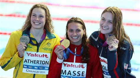 Atkinson hasn't set hard targets in medals or finals made for tokyo. Mondiaux de natation: la Canadienne Kylie Masse conserve ...