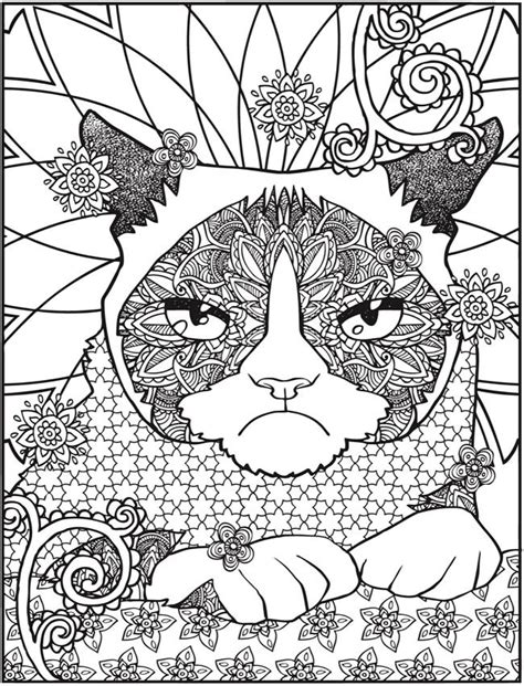 Select one of 1000 printable coloring pages of the category adult. Creative Haven Grumpy Cat Hates Coloring : Coloring Book ...