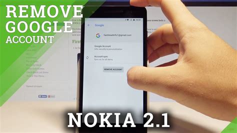 But first, you'd need an activation code. How to Remove Google Account from NOKIA 2.1 - Delete ...