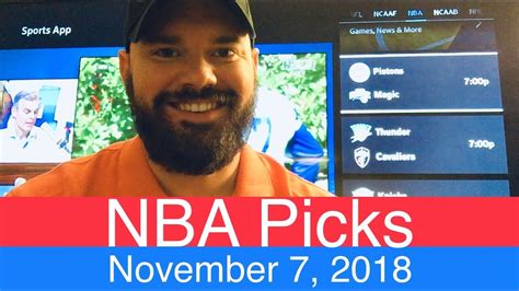 Odds shark has nba predictions for february, 2021, plus nba ats picks, nba basketball scores & nba computer picks. NBA Picks (11-7-18) | Basketball Sports Betting Expert ...