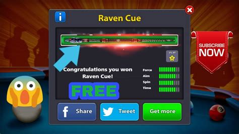 Send some screenshots for us to see thanks smarty zack for this image! 8 BALL POOL - WE GOT THE FREE RAVEN CUE !!!😱😱😱😱 - YouTube