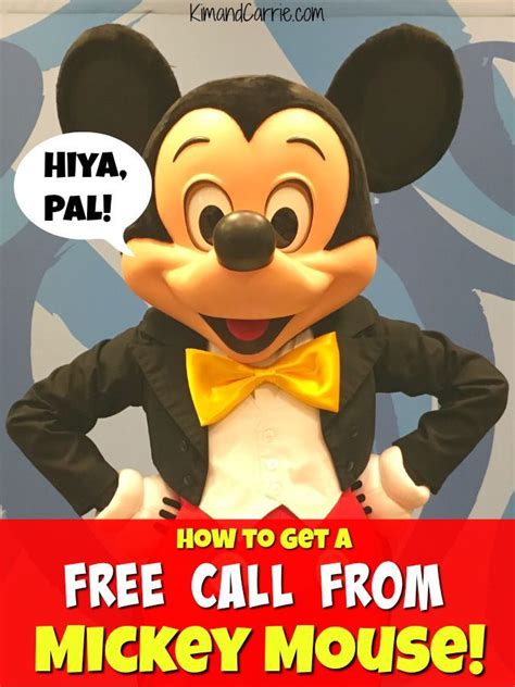 However, if you have purchased a dated ticket shanghai disney resort is currently in a reservation phase that requires all guests, including shanghai disneyland annual pass holders and infants under. How to Get a Free Call from Mickey Mouse | Mickey mouse ...