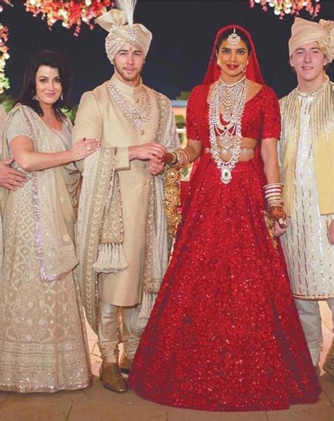 Priyanka chopra is a married woman and she's making sure everyone knows it.with her glamorous style. Priyanka Chopra Sabyasachi Lehenga Cost + Similar Budget Lehengas In Red - Frugal2Fab