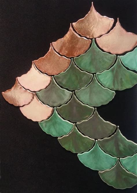 This is because such a one size fits all pricing method does not cover all the variables in tile installation. Ginkgo Biloba Ceramic handmade tiles, Copper Glossy Glaze, Nature, Green Leave tiles, Price per ...