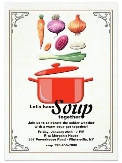 How to set up a soup bar. Start a Healthy Winter Tradition - Host a Soup Swap Party ...