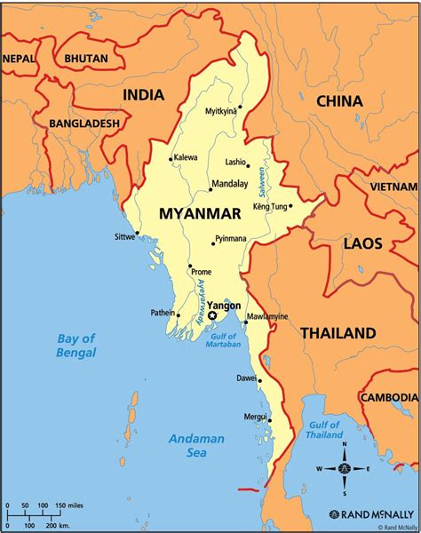 The elevation of the country gradually rises from the sea level at the river. Myanmar modal peta - Rangoon myanmar peta (Myanmar)