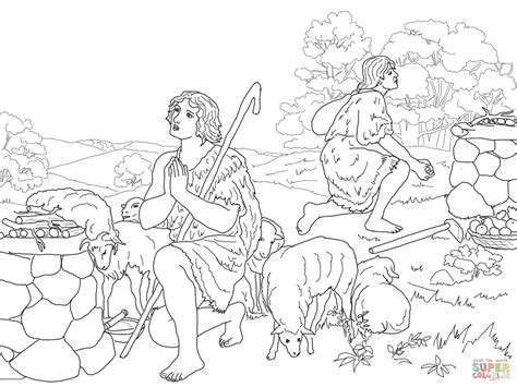 Cain and abel give offerings. Cain And Abel Coloring Pages - Kidsuki