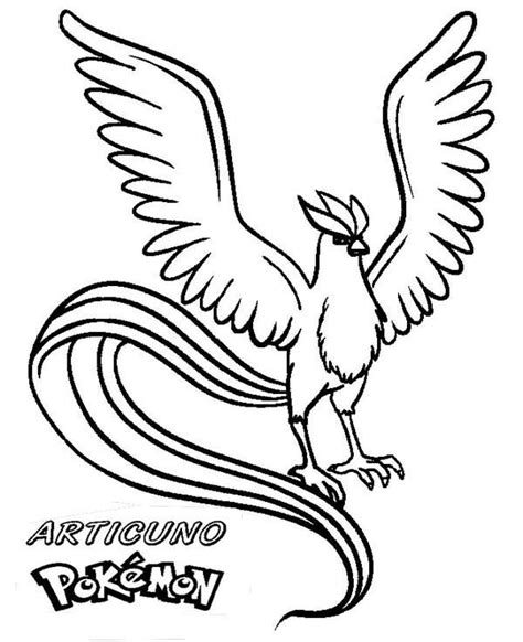 The #1 website for free printable coloring pages. Amazing Picture Of Articuno Coloring Page : Coloring Sun ...