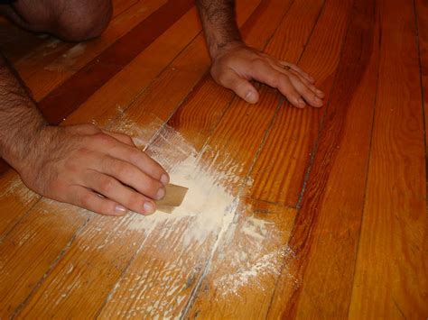 Unlike carpeting or rugs, it is a big and expensive project to replace the wood. DIY PAINTED WOODEN FLOOR