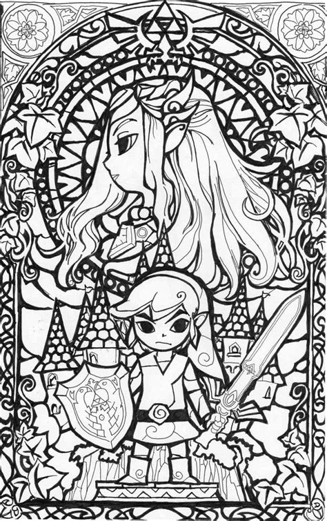 Princess zelda is the titular character in nintendo's the legend of zelda video game series, created by shigeru miyamoto and introduced in its original entry in 1986. Pin on Coloring pages for children at the library