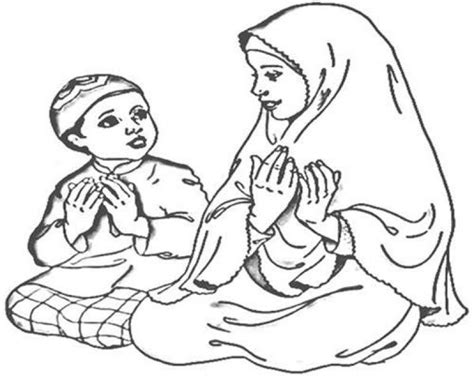 Mewarnai Gambar Ibu Dan Anak