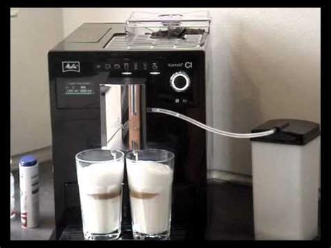 Melitta caffeo ci 970 /102. Melitta Caffeo CI 2 Latte Macchiato - YouTube