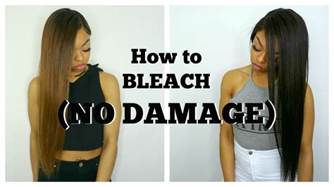 When you touch your hair after it's been bleached, you will notice a difference. HOW TO: BLEACH HAIR, NO DAMAGE (AmourJayda Hair) - YouTube