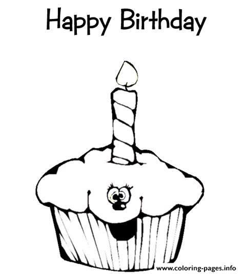 You can print or color them online at getdrawings.com for 211x239 cake happy birthday party coloring pages muffin coloring pages. Kids Happy Birthday Cupcake S8689 Coloring Pages Printable