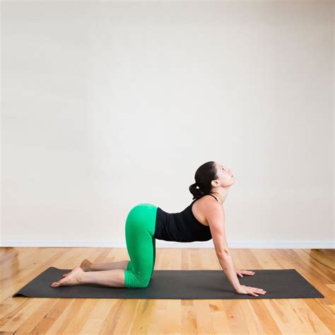 Looking for an easy way to loosen up after a long day at your desk? Cow Stretch | How to Stretch Your Abs | POPSUGAR Fitness ...