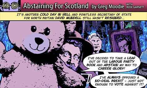 Abstaining For Scotland | Greg Moodie