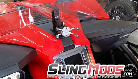 We invent and manufacture our own accessories as well as distribute for. Polaris Slingshot Cell Phone / Gps Holder