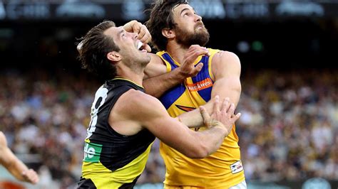 It's a potential grand final preview as the last two afl premiers richmond and west coast clash in neutral territory tonight. AFL 2018: West Coast Eagles vs. Richmond clash of the ...