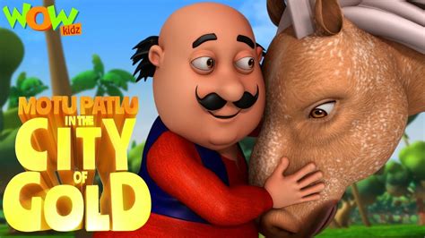 Cartoon city caricatures is located on 27 kelly lane, in san francisco, california. Motu Patlu Hindi Cartoon | City of gold | Animated Movie ...