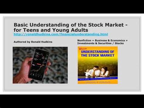 In honor of financial literacy month, we've picked out nine personal finance classics to add to your reading list. Basic Understanding of the Stock Market - for Teens and ...