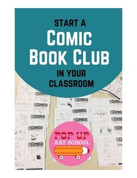 How to compose comic book pages, with impact! Comic Book Club Worksheets by Pop up Art School | TpT