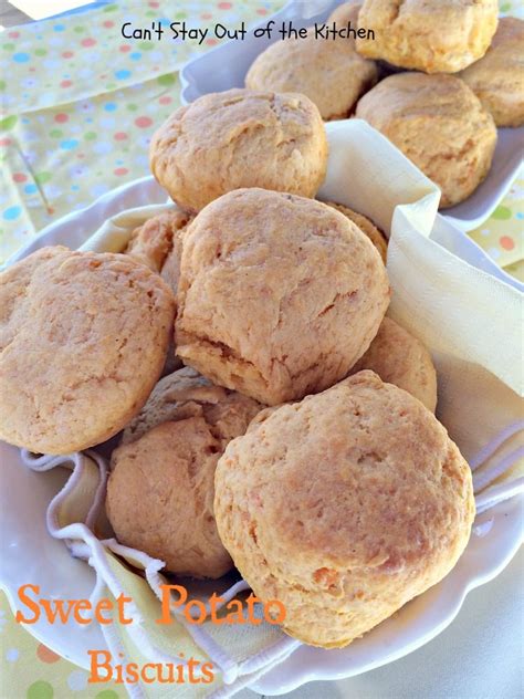 8 slices hickory smoked bacon 1 onion, diced 1/2 cup flour 3 (14.5 ounce) cans chicken broth 5 potatoes, baked, peeled and diced 1 teaspoon dried parsley flakes 2 cups half & half 1 cup sharp cheddar cheese, grated 1 cup sour. Sweet Potato Biscuits | Recipe | Sweet potato biscuits ...