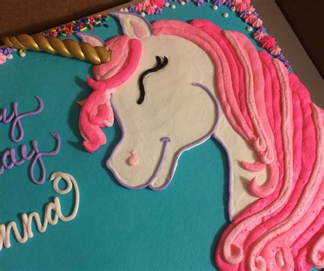 To create the unicorn, you need an. Unicorn & Sprinkles sheet cake 🦄💖🌈 #latepost I love how it turned out ☺️ #cakesbygina… | Unicorn ...