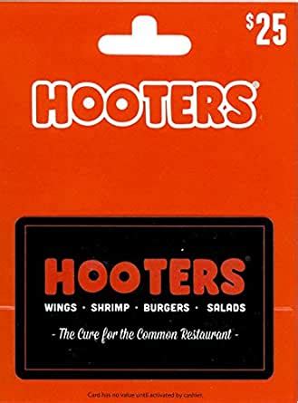 Amazon gift card united states (us). Amazon.com: Hooters Gift Card $25: Gift Cards