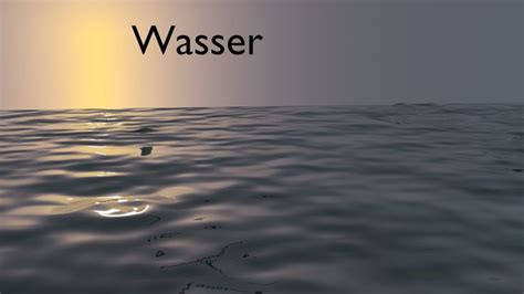 Blender Tutorial Wasser (Deutsch/German)