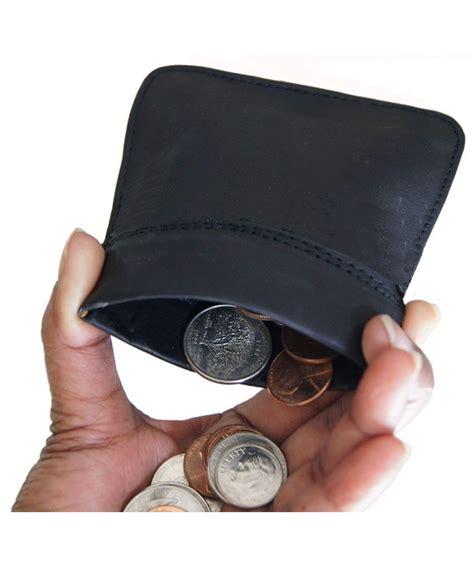 Do not forget to follow. Genuine Leather Squeeze Coin Change Purse With Master Key ...