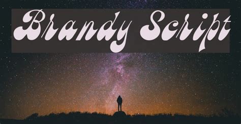 Download the brandy font family, which contains 2 fonts in various styles, including script and regular. Brandy Script Font - FFonts.net