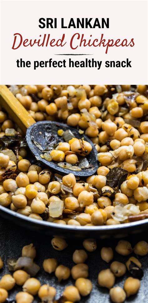 If not, this is the time to give it a try. Sri Lankan Devilled Chickpeas (Kadala Thel Dala) Recipe ...