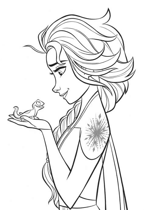 Frozen 2 elsa and anna coloring pages 21694535 coloring pages frozen 2 drawing easy 21694536 more new frozen 2 pictures of elsa in white dress hair down 21694537. Disney 겨울왕국2 색칠공부 (파일첨부) - 2020