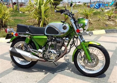 Abal abal motor modif gampang simple honda new megapro street. HONDA TIGER '00 - TARAKAN : The Green Dream