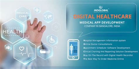 Indglobal provides custom healthcare software development services like healthcare app & web application development, portal development, healthcare our services. Medical app Development company in India