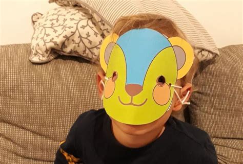 יצירה לפורים מסכה בהשראת פיקאסו | picasso mask for kids. דפי צביעה לפורים - משחקים לגיל הרך By artNsmart