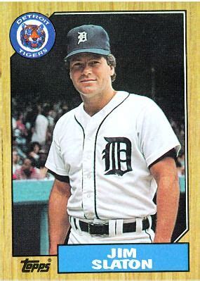 Jun 15, 2021 · it's the perfect baseball card for a world where the '90s are in vogue, vaporwave is a popular aesthetic and every baseball player, coach, scout and fan is chained to their computers and smart phones, constantly looking at stats, rapsodo data, launch angle and more. Baseball Card Database - Jim Slaton 1987 | Baseball cards, Slaton, Detroit tigers