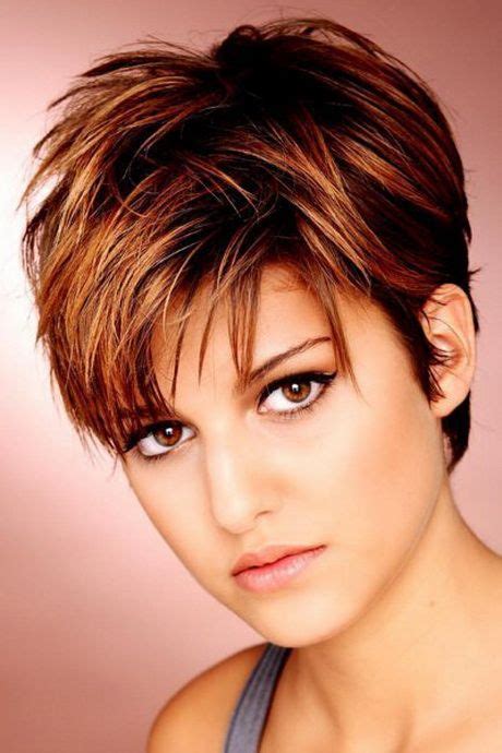 This traditional hairstyle increases your bold personality and helps you to wear a professional look! Short choppy haircuts for women | Short hair styles for ...