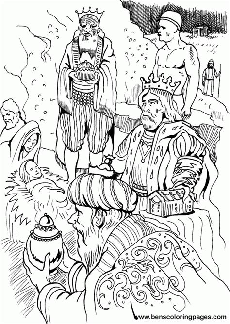 670 x 820 file type: Coloring Page Wise Men - Coloring Home