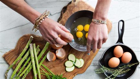 They should have these eggs cooked through until the white and yolk are solid. Eggs and Cholesterol — How Many Eggs Can You Safely Eat?