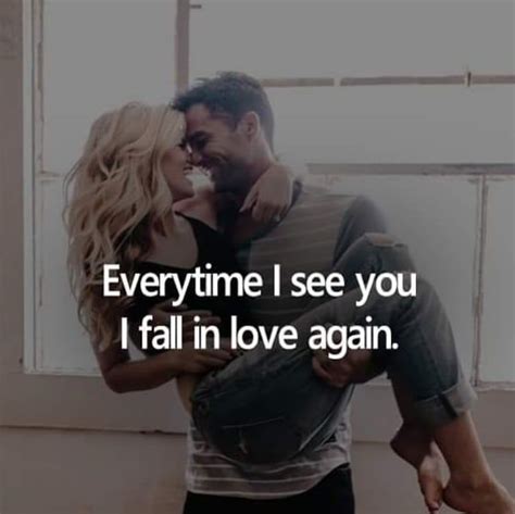 No ever falls in love elegantly. Every time I see you, I fall in love again | Falling in ...