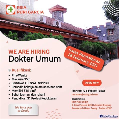 Loker rs trenggalek / lemari narkotika,lemari psio. Lowongan Kerja di Serang, Banten Februari 2021