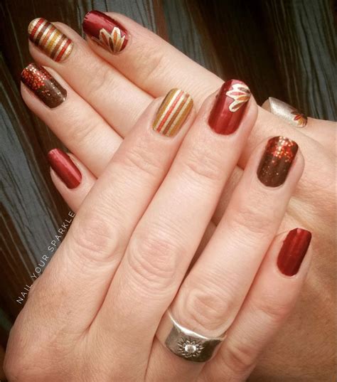 Maybe you would like to learn more about one of these? This amazing thanksgiving manicure is all done with Color ...