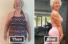 old year after 50 before mom lost pounds who joan over weight macdonald loss woman daughter help her demilked transformation