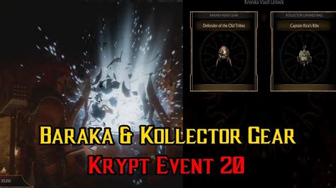 Glitch in the kytinn hive puzzle?. Mortal Kombat 11 - Krypt Event #20 - Baraka & Kollector ...