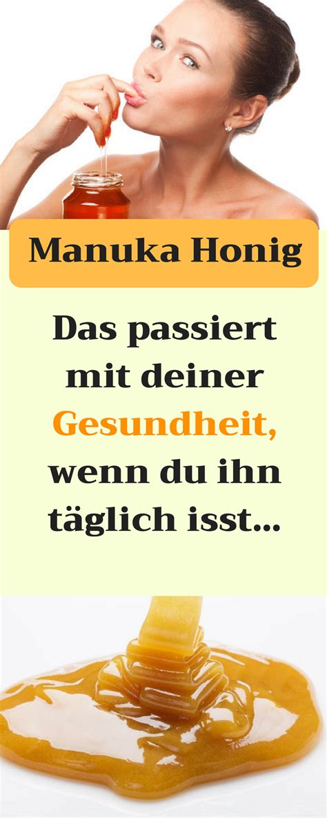 Manuka honig ist unsere leidenschaft und so bieten wir euch nur feinsten honig von zertifizierten pr. Das passiert, wenn du Manuka Honig isst... | Manuka honig ...