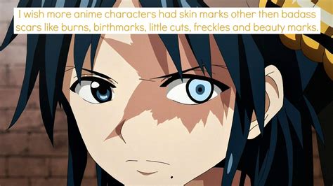 A character's entire body is covered in hundreds of scars. Confessions of an Animangaholic