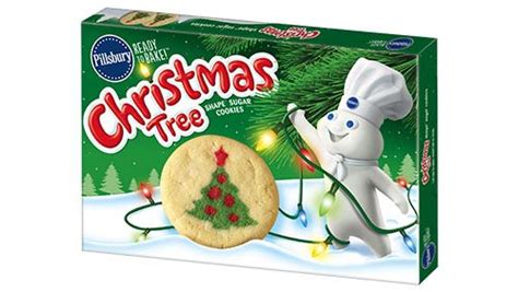 These christmas tree cookies are fun and easy to make! Cookies | Sugar cookie dough, Cookie dough, Pillsbury ...