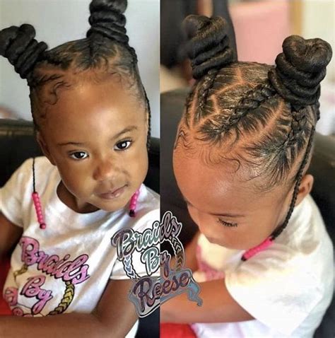 This braided bun hairstyle for kids looks complicated, but i promise you it's very easy to pull off. Top 20 beautiful african braids kids Hairstyles 2u Black Girl Hairstyles For Kids African ...