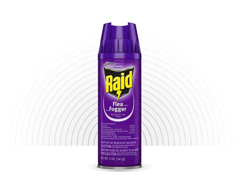 Let me know if you've any questions. RAID® FLEA KILLER PLUS FOGGER